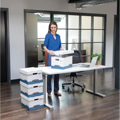 Vista 6 de Bankers Box STORFILE - Cajas de almacenamiento de tamaño medio