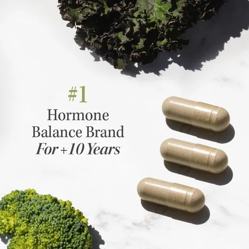 Vista 5 de D-glucarato de calcio con suplemento DIM, desintoxicación de estrógeno y equilibrio hormonal Detox & Cleanse, Hormonal Acne Menopause & CDG for