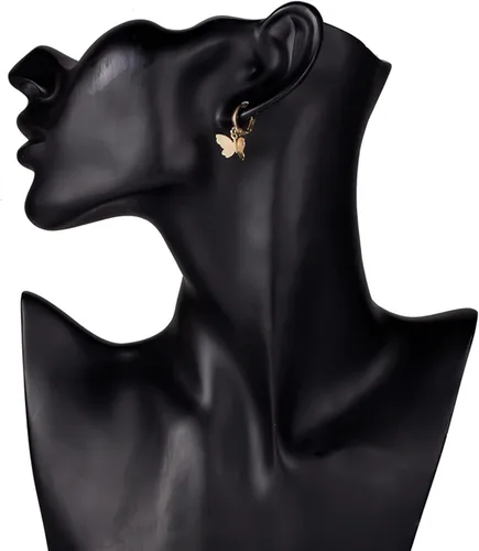 Vista 2 de YUNXI Juego de collar de mariposa para mujeres y niñas colgante gargantilla cadena collar encanto joyería regalo para ella