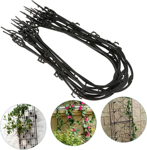 Vista 4 de Juego de soportes de enrejado de vid para plantas de soporte para plantas al aire libre