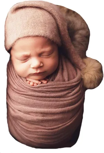 Vista 7 de Trajes de punto para fotografía de bebé niño y niña, accesorios de fotos para recién nacidos, sesión de fotos infantil, ganchillo, verde oscuro