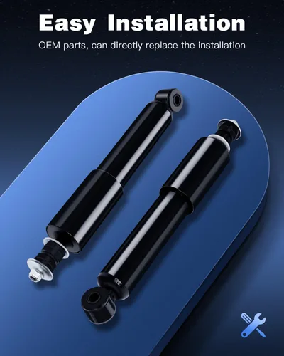 Vista 4 de ECCPP - Amortiguadores delanteros y traseros ECCPP para amortiguadores de gas Nissan para Nissan Xterra Auto Shocks 344469 37245 344015 911172