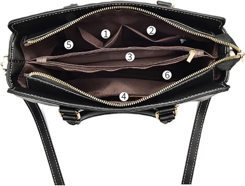 Vista 7 de Bolso tipo bandolera para mujer en cuero bolso de mano hobo bolso de mano de moda bolso de hombro bolso de mensajero bolso de cuero verde