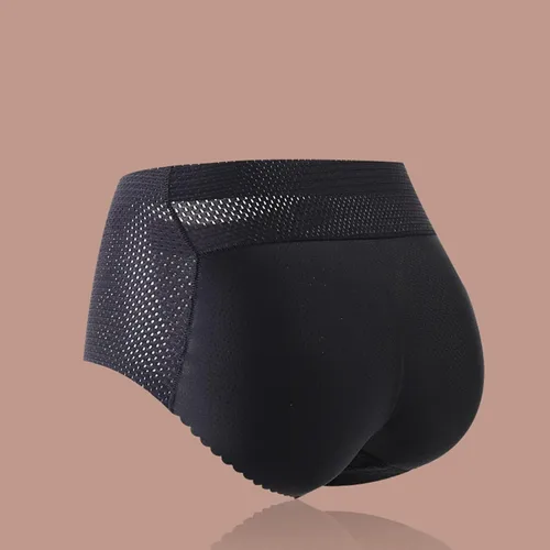 Vista 5 de Almohadillas para realzar los glúteos para mujer, ropa interior acolchada para la cadera, moldeador de glúteos, almohadillas para moldear glúteos