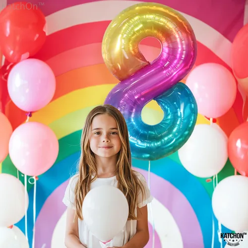 Vista 176 de KatchOn Globo negro del número 1 de 40 pulgadas, globo de feliz cumpleaños Large Mylar Number One Balloon for 1st Birthday Decorations, Foil