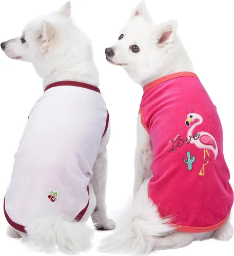 Vista 15 de Blueberry Pet - Más de 10 patrones de la colección floral – collares de perro, arneses, correas, vestidos-arnés o juguetes Rosa (Lovely Pink)