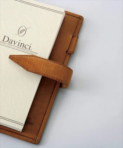 Vista 3 de Raymei Fujii DB3014B Da Vinci Loroma Classic Bible Organizador personal negro