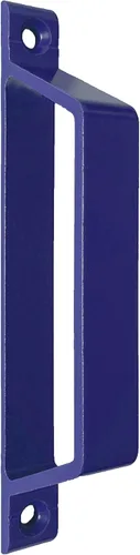 Vista 8 de Manija de puerta de aluminio multiusos, color azul marino, para interiores o exteriores, diseño delgado