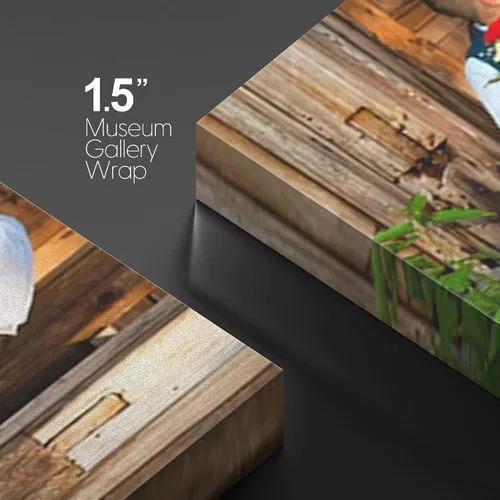 Vista 5 de SIGNWIN Impresiones en lienzo personalizadas con tus fotos, fotos personalizadas a lienzo enmarcado, 8 x 10 pulgadas