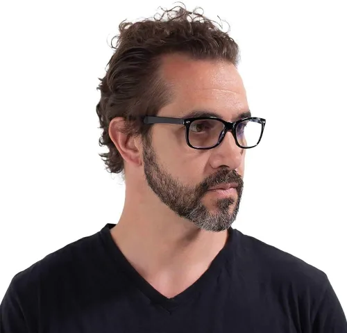 Vista 2 de Gafas de lectura progresivas para mujeres y hombres, multifocales para computadora con lentes de bloqueo de luz azul Prato