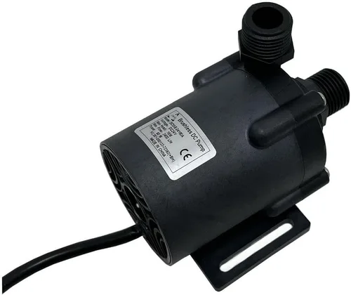 Vista 6 de SHYSKY DC55E-24160A 24VDC Pequeña Bomba de agua sin escobillas de eficiencia energética 80W 52.5 ft 52ft Lift 634GPH Bajo ruido, Velocidad/flujo