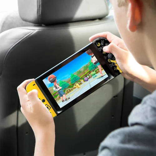 Vista 8 de Controller Gear Nintendo Switch Skin & Screen Protector Set - Pokemon - Pikachu Set 1 - Nintendo Switch