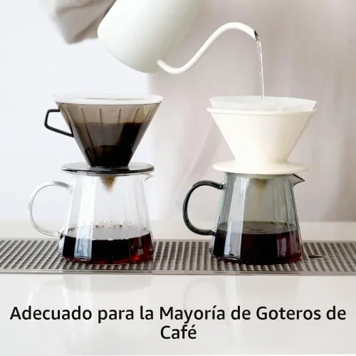 Vista 8 de watchget Servidor de vidrio de borosilicato de 500ml/17oz verter sobre