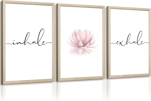 Vista 17 de Pennclys Lienzo decorativo para pared con número de ángel, madera de 12 x 16 pulgadas