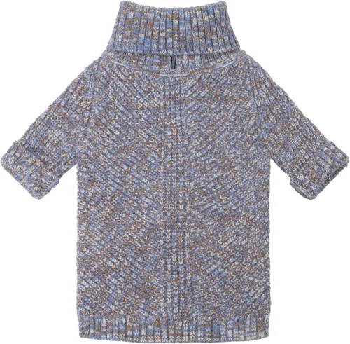 Vista 13 de Fitwarm Suéter de cuello alto para perro, abrigo térmico de punto para mascotas, ropa de invierno para perros pequeños, ropa de gato, negro, XS