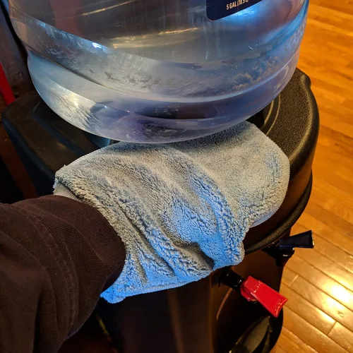 Vista 6 de Arkwright - Guantes de limpieza de microfibra (paquete de 6) guantes de polvo de secado rápido Smart Choice, plumero para muebles del hogar, pulido