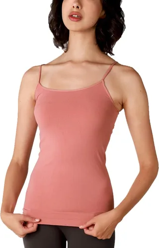 Vista 55 de NIKIBIKI Camisola básica sin costuras para mujer, fabricada en Estados Unidos, talla única