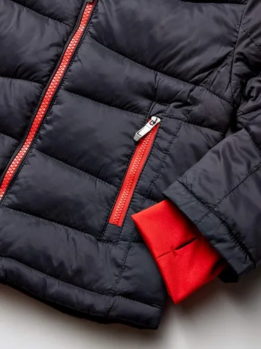 Vista 3 de Spyder Chaqueta acolchada con capucha resistente al agua para niños