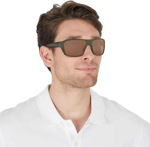 Vista 6 de Oakley Mens Oo9416 Split Shot Rectangular Sunglasses
