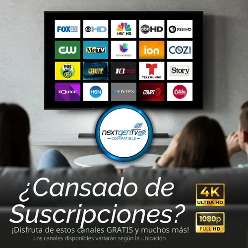 Vista 3 de Antennas Direct ClearStream Flex - Antena de TV amplificada para interiores, UHF VHF, multidireccional, reversible, rango de más de 50 millas