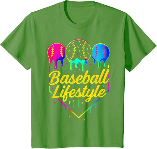Vista 57 de Baseball Life Style 101 - Camiseta de béisbol para jóvenes