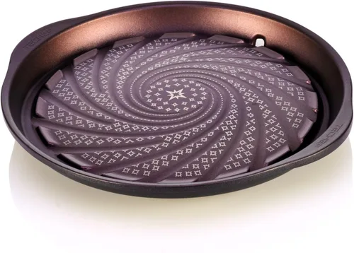 Vista 10 de TECHEF - Sartén antiadherente coreana para barbacoa, sartén KBBQ, sin PFOA, apto para horno lavavajillas, fabricado en Corea (negro)