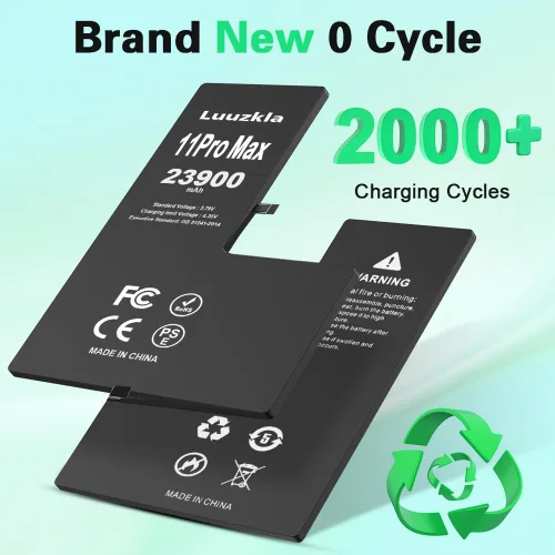 Vista 5 de Batería de 23900 mAh (nueva actualización) compatible con iPhone 11 PRO MAX, batería de repuesto de gran capacidad compatible con iPhone 11 PRO MAX