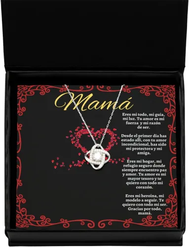 Vista 11 de Collar para mi mamita, cadena para el amor de mi vida, regalo de mama, collar personalizado