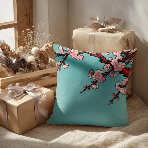 Vista 67 de Batmerry Autumn Pumpkin Templeton Throw Pillow Covers, Green Leaves Paths Forests Decorative Pillow Covers Digital Printing Blended for Couch Sofa
