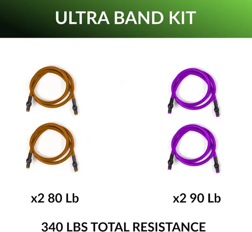 Vista 3 de Gorilla Fitness Resistance Bands for Gorilla Bow Original and Gorilla Bow Travel