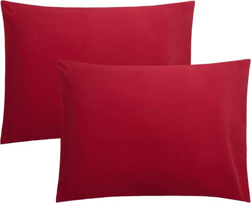 Vista 79 de FLXXIE Fundas de almohada de microfibra tamaño estándar, fundas de almohada suaves con cierre de sobre, fundas de almohada resistentes a arrugas