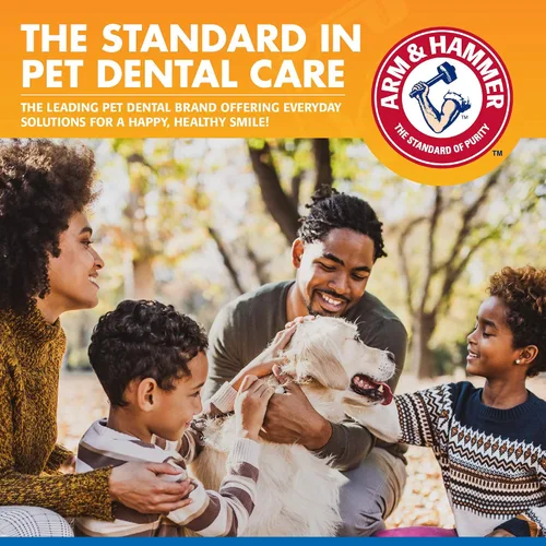 Vista 5 de Aerosol de cuidado dental avanzado contra sarro para perros, sabor menta, de Arm & Hammer (4 onzas)