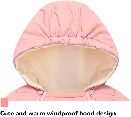 Vista 3 de Traje de nieve para bebés y niños, ropa de invierno para bebés, abrigo y chaqueta