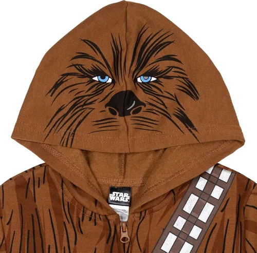 Vista 2 de STAR WARS The Child - Sudadera con capucha de forro polar con cremallera para niños pequeños a grandes