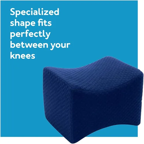 Vista 8 de Almohada ortopédica de rodilla para personas que duermen de lado, almohada ergonómica de espuma viscoelástica para el dolor de espalda