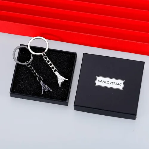Vista 3 de VANLOVEMAC Regalos a juego para parejas, novios, novias, él, mejor amiga, para parejas, marido, esposa, Halloween, aniversario, San Valentín