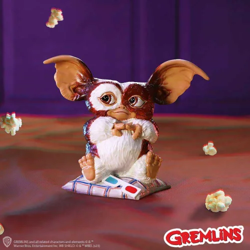 Vista 9 de Nemesis Now Gremlins Gizmo - Figura de resina pintada a mano, nostálgica coleccionable de película de terror, 5.7 in