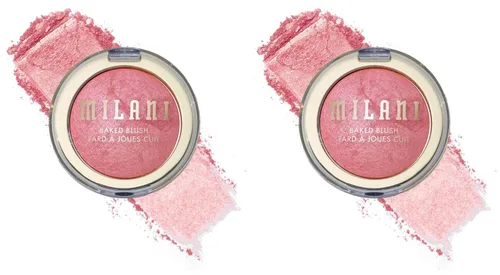Vista 10 de Milani Rubor al horno, rubor en polvo de maquillaje para mejillas - Dolce Dolce Pink (Actualizado)