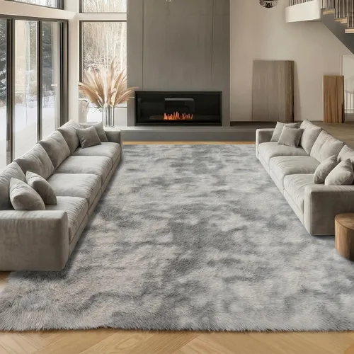 Vista 76 de ONASAR - Alfombra de pasillo negra de 2 x 6 pies, esponjosa, lavable, ultrasuave, afelpada, peluda, tapete para bebés, dormitorio de niños, armario