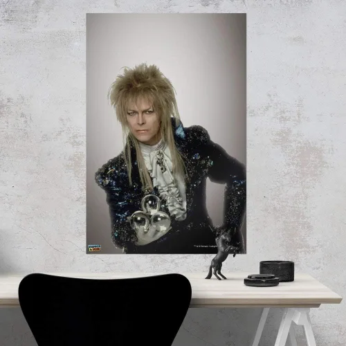 Vista 3 de GRAPHICS & MORE David Bowie As Jareth from The Labyrinth - Letrero para oficina en casa