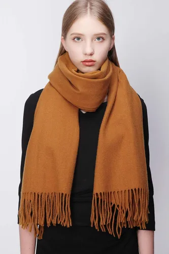 Vista 23 de RIIQIICHY Bufanda 100% de lana, chales y envolturas de pashmina para mujer, cachemira cálida para invierno, bufandas suaves más gruesas