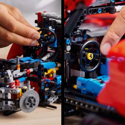 Vista 6 de LEGO Technic Ferrari Daytona SP3 42143 - Juego de construcción para adultos (3,778 piezas)
