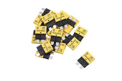Vista 8 de GLOSO Circuit Breakers E37 Auto (T1) Reset Low Profile ATC/ATO - 1 Pack (3A)