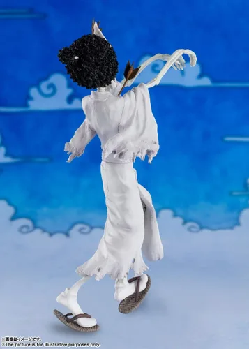 Vista 4 de TAMASHII NATIONS - Una pieza - Brook (Honekichi), Bandai Spirits FiguartsZERO Estatua coleccionable