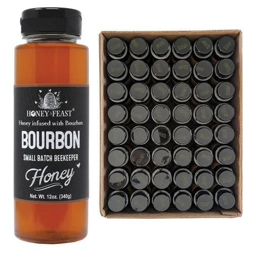 Vista 65 de Honey Feast Flower Powered Allergy Blend 10 veces miel, 12 onzas