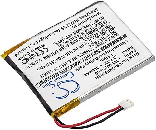 Vista 2 de Batería de 300 mAh / 1.11 Wh para Garmin Forerunner 920XT PN: Garmin 361-00078-00
