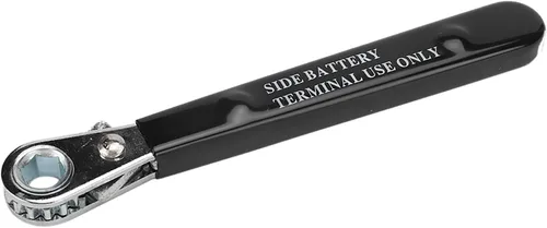 Vista 9 de Llave de batería de terminal lateral de 5/16 pulgadas, herramienta de trinquete de 6 puntos con mango aislado para reparación de automóviles, se