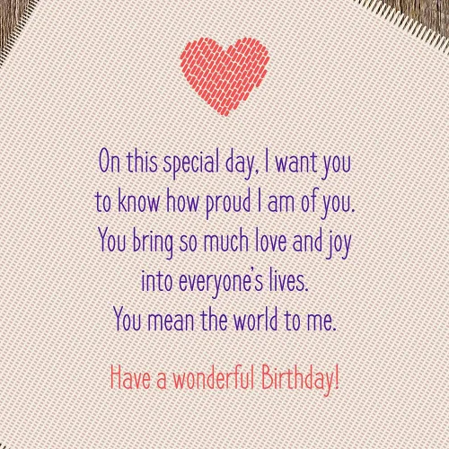 Vista 7 de Prime Greetings Tarjeta de feliz cumpleaños para hija, hecha en Estados Unidos, ecológica, tarjeta gruesa con sobre de alta calidad de 5 x 7.75