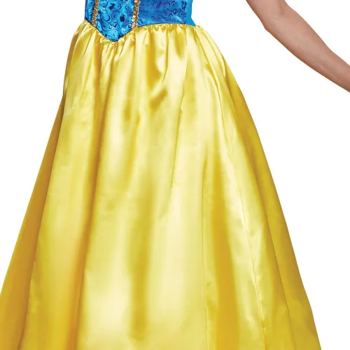 Vista 5 de Disguise Disfraz de Blancanieves para mujer, vestido oficial de disfraz de princesa Disney Blancanieves