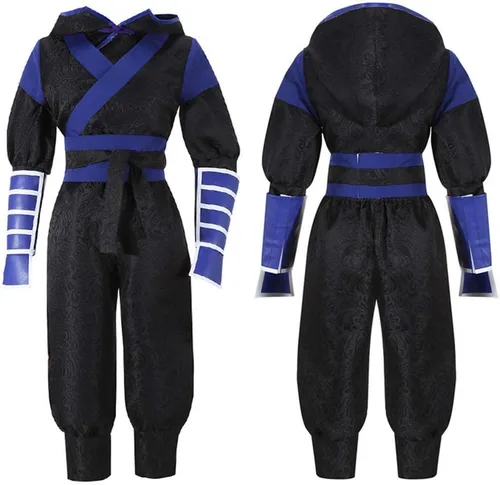 Vista 4 de Cos-Animefly Anime Scissor Seven Killer Seven Sudadera con capucha para disfraz de Halloween para adultos